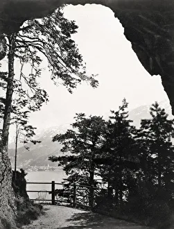 Shaded view in the Italian Lakes, Italy