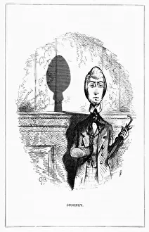Shadow drawing. C. H. Bennett, Spooney