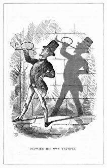 Whip Collection: Shadow drawing. C.H. Bennett, Trumpet