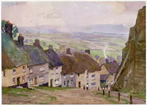 England Collection: Shaftesbury / Gold Hill