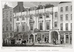 Dispensary Prints: Shaftesbury House, Aldersgate Street, London. Date: 1831