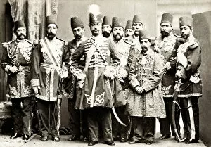 Shah Collection: Shah of Persia in England 1873