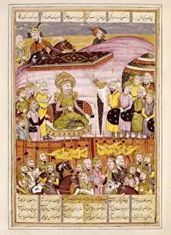 Shahnameh. The Book of Kings. 16th c. Sohnab