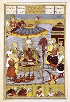 Shahnameh. The Book of Kings. 16th c. Sohrab
