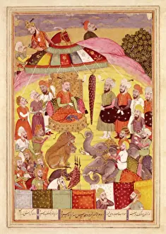 Shah Nameh Prints: Shahnameh. The Book of Kings. 16th c. Sohrab