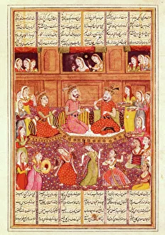 Meets Gallery: Shahnameh. The Book of Kings. 16th c. Zal meets