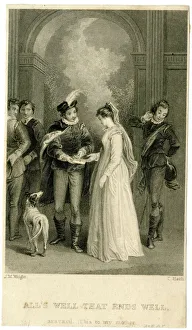 Images Dated 14th December 2016: Shakespeare - Alls Well That Ends Well