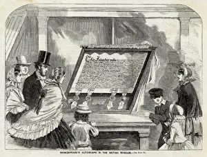 Miscellaneous Prints: Shakespeare / Autograph