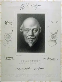 Bust Prints: Shakespeare [Bust]