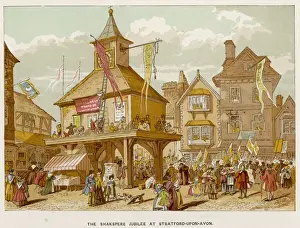1764 Prints: Shakespeare Jubilee, Stratford