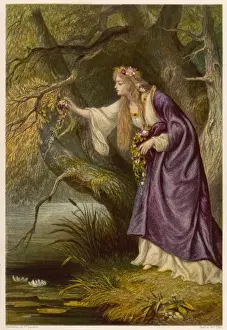Hamlet Prints: Shakespeare / Ophelia