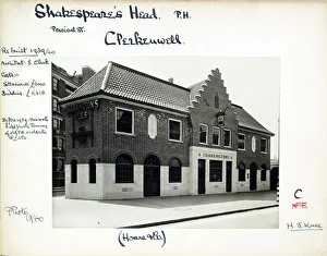 Clerkenwell Prints: Shakespeares Head PH, Clerkenwell (New), London