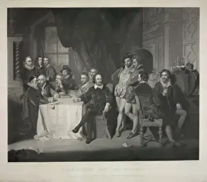 Shakspeare Prints: Shakspeare and his friends