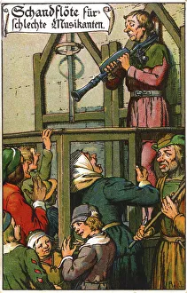 Lock Collection: Shame Flute - German punishment for being a poor musician