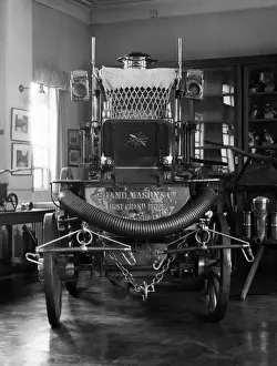 Shand Mason fire appliance in a steam museum