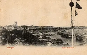 Shanghai, China - The Bund and English Settlement