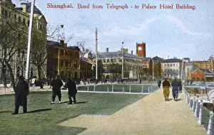 Telegraph Prints: Shanghai, China - The Bund from the Telegraph