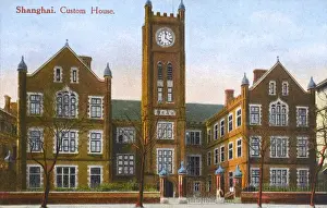 Clocktower Prints: Shanghai, China - Custom House