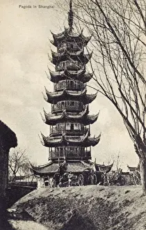 Shanghai, China - Longhua Pagoda