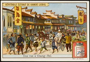 Rick Shaw Prints: Shanghai (Liebig)