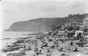 Shanklin Beach Scene