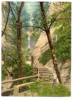 Images Dated 8th May 2012: Shanklin, Chine, Isle of Wight, England
