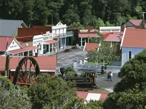 Sight Seeing Prints: Shantytown near Paroa, South Island, New Zealand