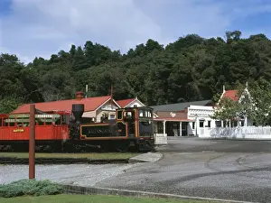 Shantytown near Paroa, South Island, New Zealand