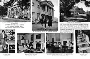 Maternity Collection: Shardeloes country house during wartime
