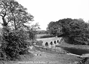 Shaws Bridge and River Lagan, Belfast