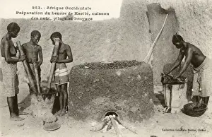 Grinds Prints: Shea butter production - Senegal