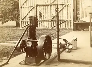 Driven Prints: The shed at Baldwyn?s Park, Kent, where Sir Hiram Maxim ?