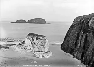 Ballintoy Prints: Sheep Island, Ballintoy