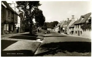 Sheep Prints: Sheep Street, Burford, Oxfordshire