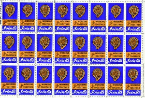 Conservative Collection: Sheet of Conservative Party campaign stamps