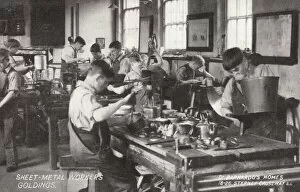 Technical Gallery: Sheet Metal Workers, William Baker Technical School, Hertfor