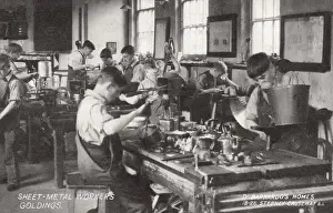 Sheet Metal Workers, William Baker Technical School, Hertfor