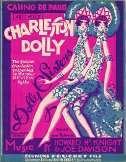 Charleston Gallery: Sheet music for Charleston Dolly featuring the Dolly Sisters