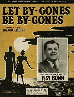 Accordion Gallery: Sheet music cover, Let By-Gones Be By-Gones