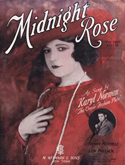Sheet music - female impersonator Karyl Norman