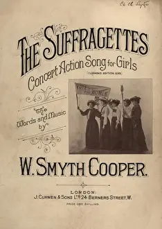 Sheet Music The Suffragettes
