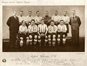 Images Dated 31st October 2018: Sheffield Wednesday Cup Final Team 1935