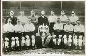 Sporting Prints: Sheffield Wednesday Football Team, F.A. Cup Winners