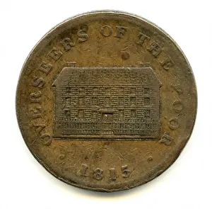Coin Prints: Sheffield Workhouse Token, 1815