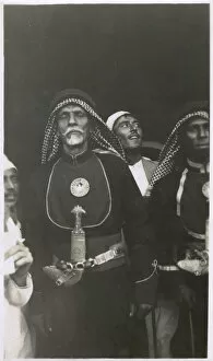 Sheik Collection: The Sheik of Muscat, Oman and his right hand man