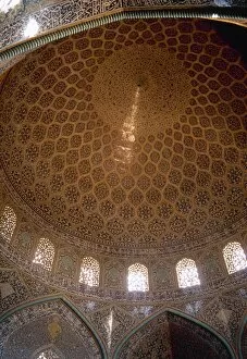Sheikh Loftollah Mosque. Dome. Isfahan. Iran