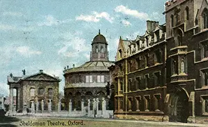 Sheldonian Prints: Sheldonian Theatre, Oxford, Oxfordshire