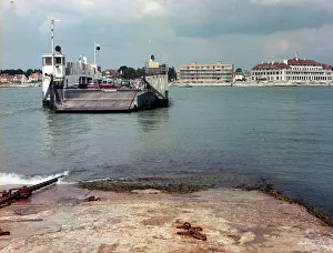 The Shell Bay to Sandbanks ferry, Sandbanks