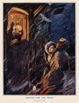 Scary Prints: Shelter for the Night by Leonard Potts