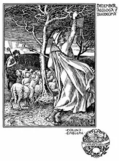 Shepherd's Calendar - Months of the year - December